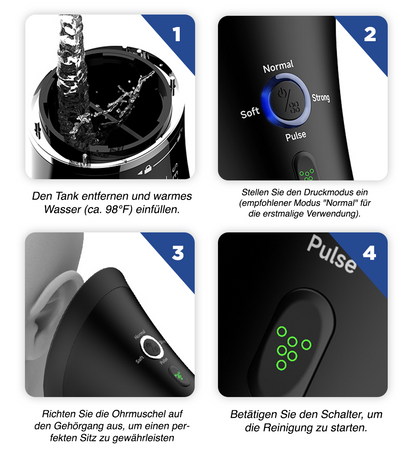 Voldic™ Elektrisches Ohrwachs-Entfernungsset